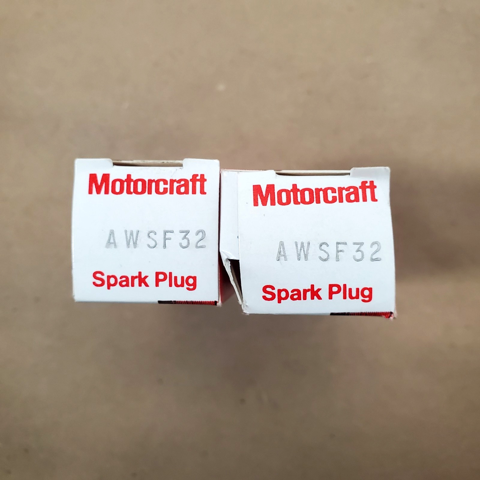Motorcraft AWSF32 Spark Plug  Lot of 2  New Old Stock  Made in USA