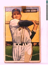 1951 BOWMAN BASEBALL CARDS TEN MIXED CONDITIONS LOT #AD027