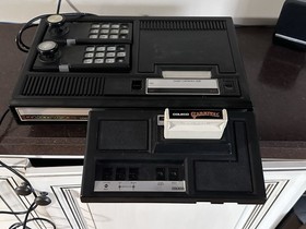 Coleco ColecoVision Console Black RF Expansion Module Controllers Games Box