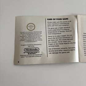 Rainbow Islands Bubble Bobble 2 Nintendo NES PAL UKV Game + Manual Ocean