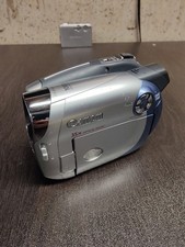Canon DC210 DVD Camcorder Video Camera 35x Optical Zoom Tested Works