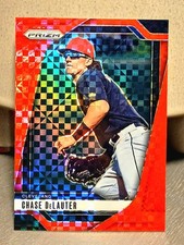 2025 Panini Prizm RARE Red X-Fractor Xfractor #7 Chase DeLauter /99 Mint RC Ssp