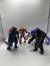 Godzilla X Kong: The New Empire Action Figures Skar, Kong, Godzilla  Shimo