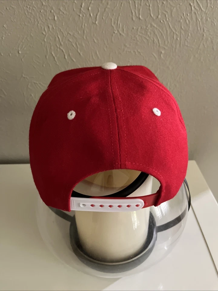 Zephyr LACER Collection Detroit Red Wings Hat Red White Original Snapback ZHAT - Image 3 of 4