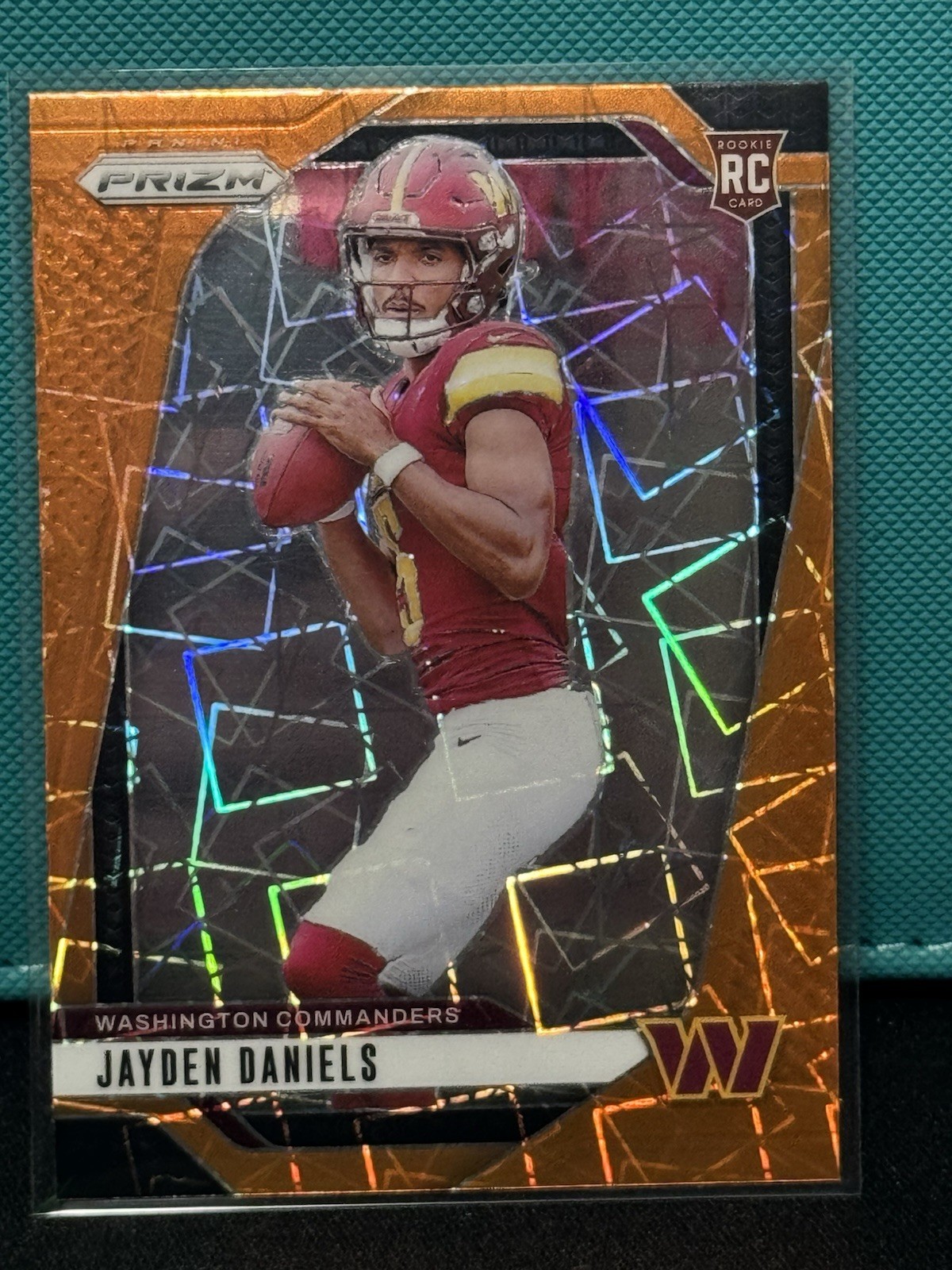 2024 Panini Prizm - Rookies Jayden Daniels #347 Lazer Prizm (RC)