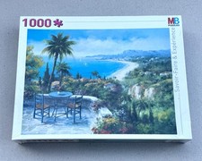 Vue de la Terrasse : Puzzle MB 1000 pièces Neuf sous Blister