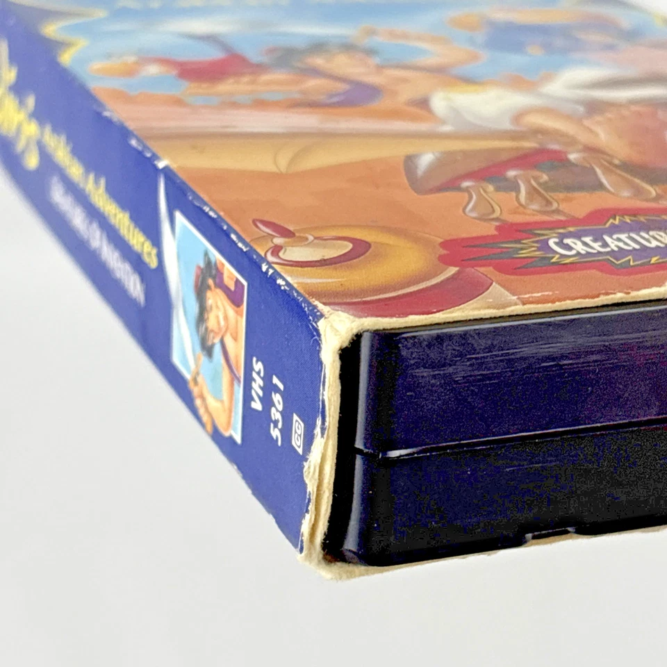 Aladdin's Arabian Adventures Creatures of Invention VHS 1995 Disney Video Tested - Image 4 of 4