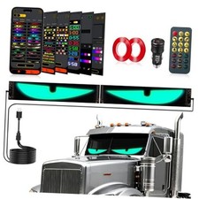 Led Eyes for Car Windshield 2PCS - 23.42x4.72In Programmable 23.42x4.72in-2pcs