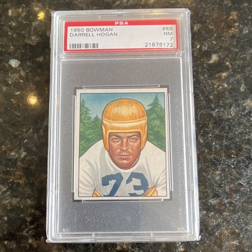 Darrell Hogan #89 1950 Bowman card