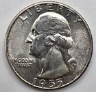 *SILVER* 1955  Washington Quarter -《Great Way To Buy Silver!!》