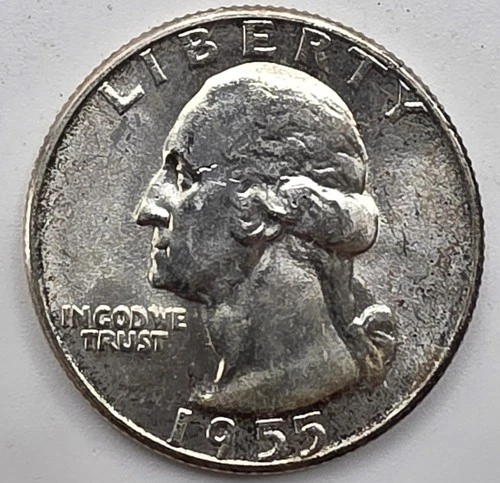 *SILVER* 1955  Washington Quarter -《Great Way To Buy Silver!!》