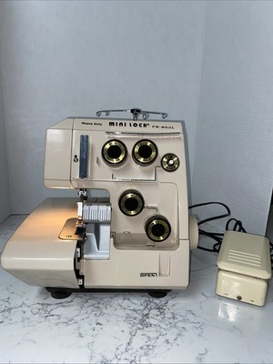 Vintage Mini Lock FR-852L Heavy Duty Serger Japan Made | eBay