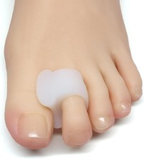 Gel Toe Separators 4 Pack Bunion Corrector Spacer Big Toe Alignment