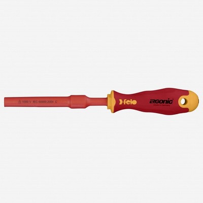 Felo Ergonic VDE Insulated M-Tec Nutdriver, 6  x 110 mm