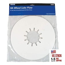 Towpower 83002 Fifth Wheel Lube Plate0 Inch Round, 3/6 Inch Thick, 1