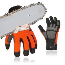 Vgo... Chainsaw Cut Resistant Gloves,Level A5,12-Layer Protection on Both Han...