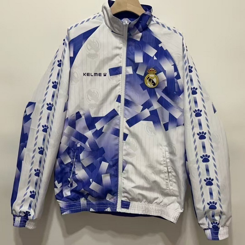 Vintage Kelme Real Madrid Soccer Zip Up Jacket 1996 1997