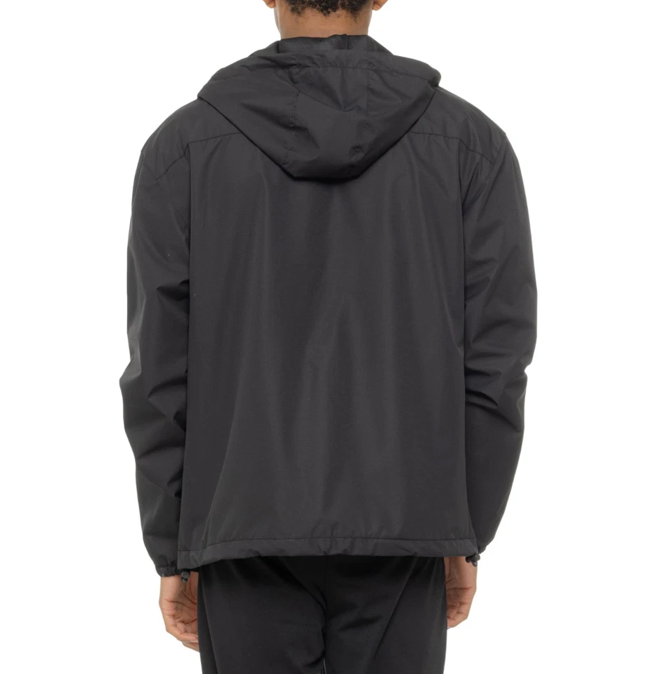 Chaqueta forrada de malla New Balance Dobby con capucha para hombre Foto 2 de 2