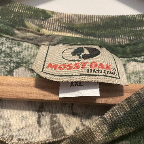Mossy Oak Shadow Leaf Camo Shirt XXL Gorpcore Outdoors Utility Hunting Gorpcore - Picture 4 of 6