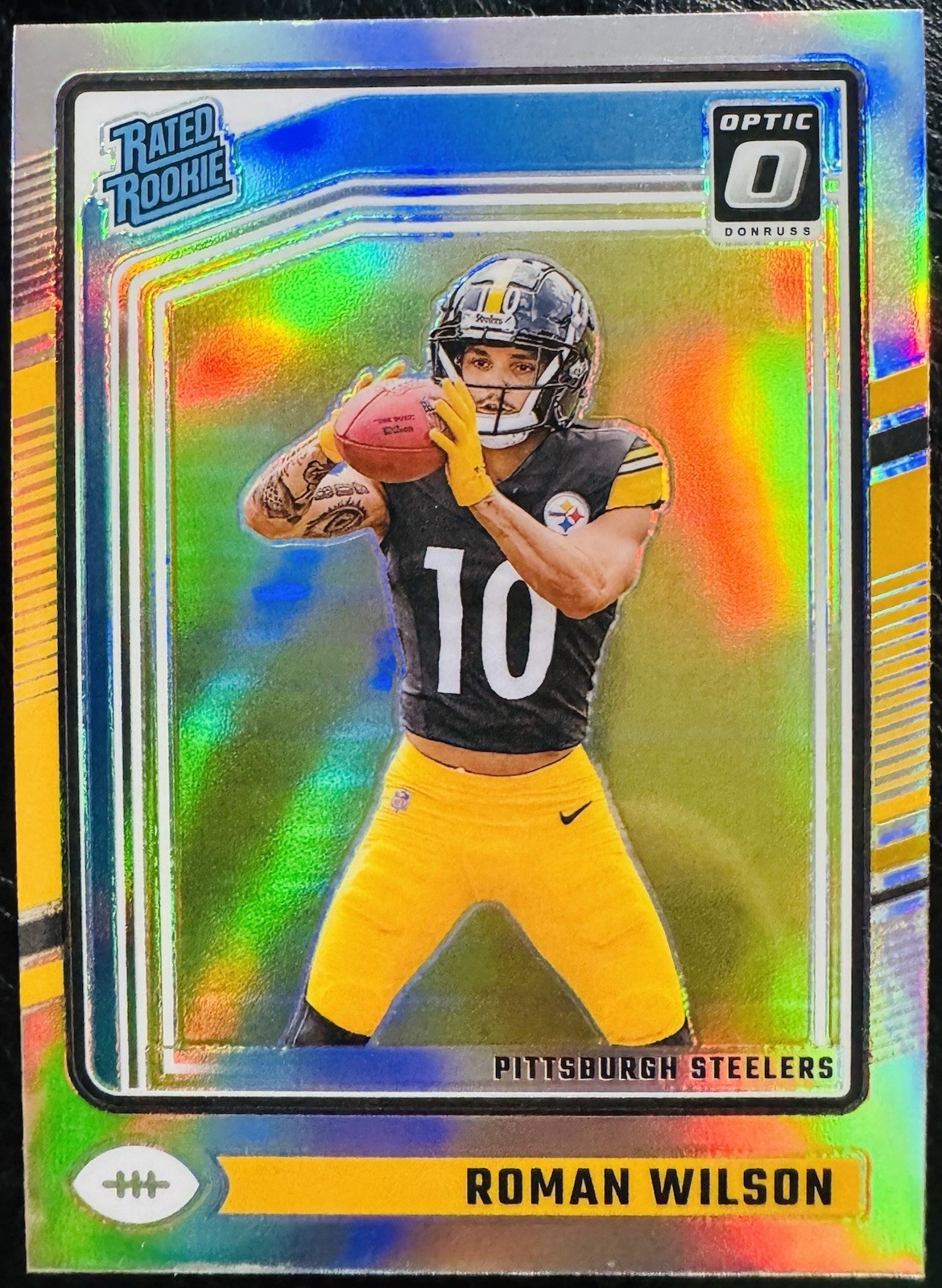 Roman Wilson Panini Donruss Optic #285 Holo