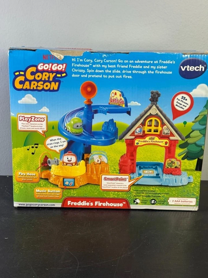 VTech Go! 去吧! Cory Carson - Freddie's Firehouse - 全新带盒,已停产 — 第 3/3 张图片