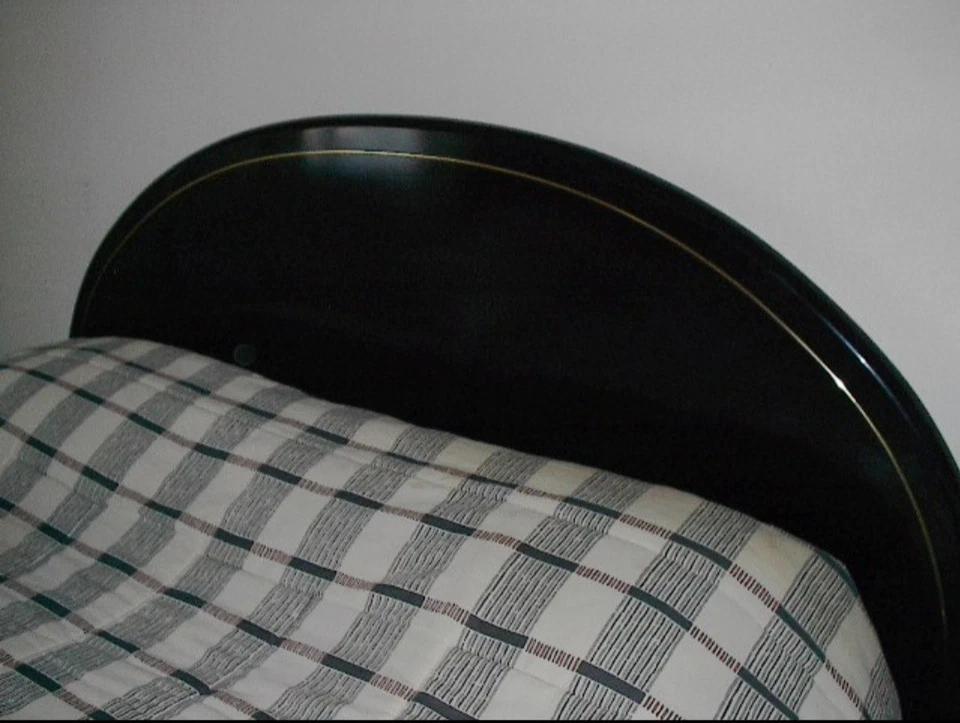 mcm black bedroom set queen - Image 2 of 4