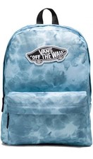 Vans Backpack Off The Wall Realm Blue Tie Dye Laptop School Bag