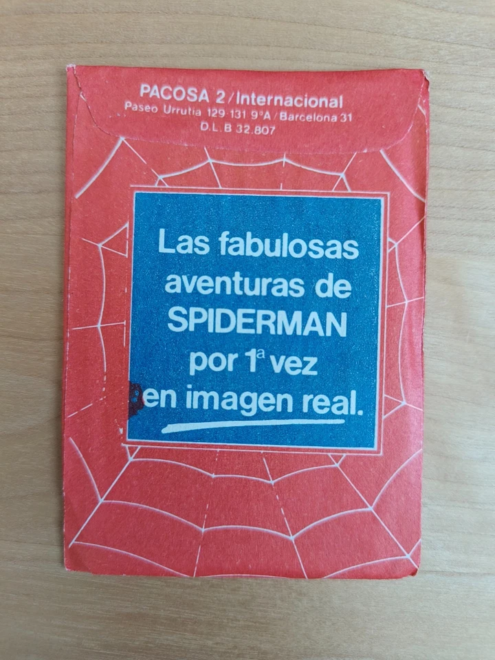 Serie de televisión Amazing Spider-Man 1978 ultra raro 25 paquetes sin abrir Nicholas Hammond Foto 4 de 4