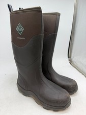Muck Muckmaster Tall Boots Men's Brown Round Toe Pull On Waterproof - 13