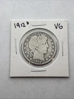 1912-D 50C Barber Half Dollar VG