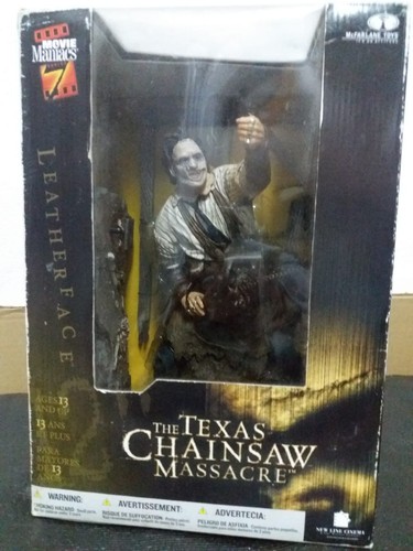 Leatherface 12" McFarlane Toys Movie Maniacs Serie 7 - Imagen 1 de 4