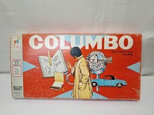 Columbo Detective Game 1973 Milton Bradley Complete Okay Condition Vintage Rare