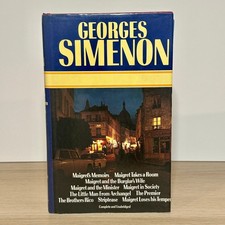 Maigret Omnibus by Georges Simenon (10 Novel Hardcover Heinemann Octopus 1978)