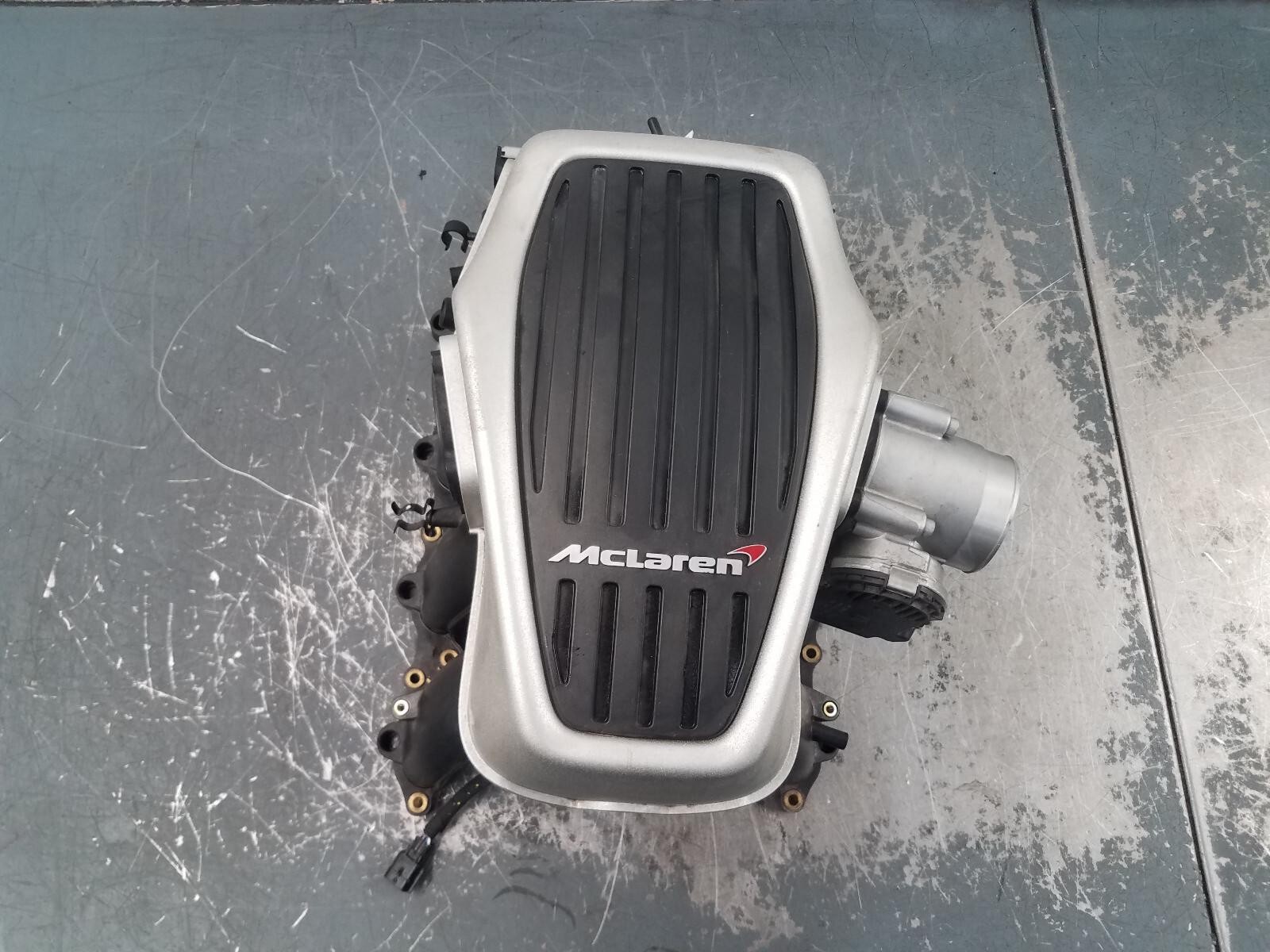 15 16 17 McLaren 675LT MT838T 3.8 3.8L Intake Manifold / Throttle Body #1001 H1