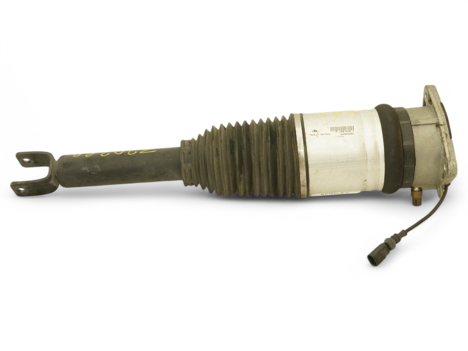 03-10 Bentley Continental Gt Coupe Air Shock Strut Absorber Rear Rh Right OEM