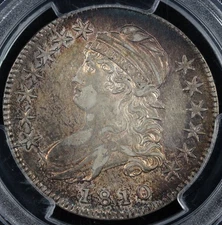 1810 50c O-101a Capped Bust Half Dollar PCGS AU 50