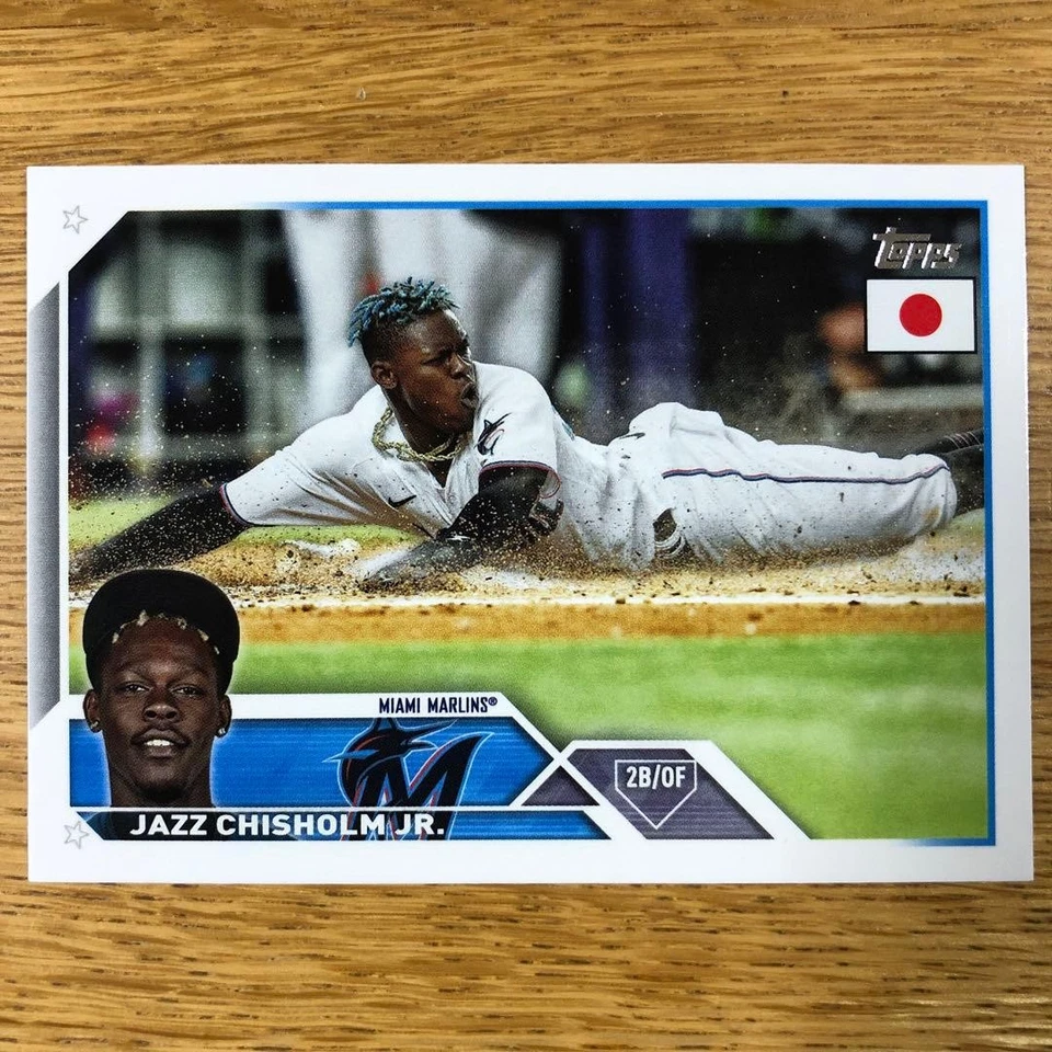 Jazz Chisholm Jr. 2023 Topps JAPAN - Image 2 of 3