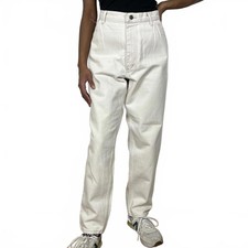 VTG 90S WRANGLER FOR WOMEN WHITE HIGH WAISTED DENIM JEANS USA MADE WOMENS 30