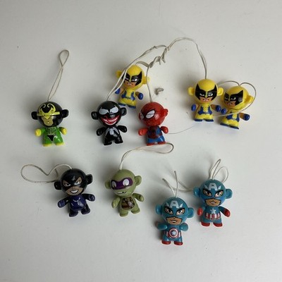 Kinder Überraschung Marvel Twisthead Spielzeug Konvolut x10 mit Duplikaten