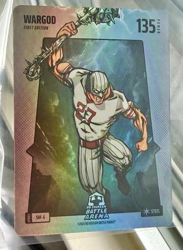 Bo Jackson Battle Arena Update - WARGOD "Mike Trout" Silver Battlefoil #SBF-6