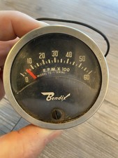 Vintage Rare Air Cooled Vw Bendix Tb-1 Tachometer Untested 28-37