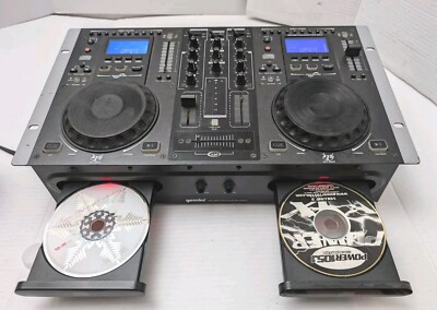 Gemini CDM-3600 DJ CD Mixing Deck Black. NOT WORKING SELLING