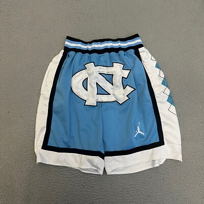 Just Don UNC North Carolina Shorts Mens Size Small Blue Made In USA *READ 