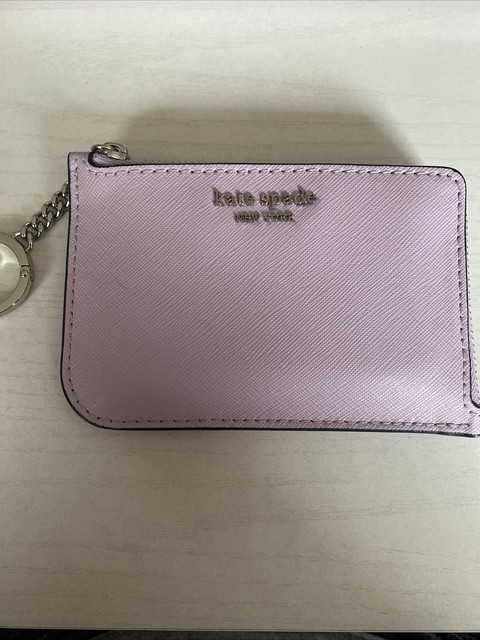 kate spade purple and blue wallet