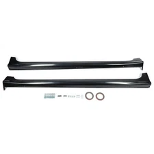 M-style Side Skirts Rocker Panels For Honda Civic 9th 4-Door Sedan 2012-2015 ABS