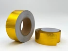 50mm x 50m Gold Adhesive Thermal Tape Heat Shield Tape Reflective Racing