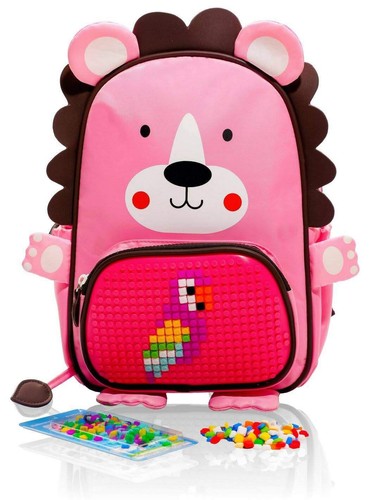 Children's Backpack By Epic Kids Pink Lion Brand New Ideal For Christmas