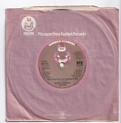 (P938) Gladys Knight & The Pips, Best Thing That Ever Happened - 1975 - 7'' vinyl