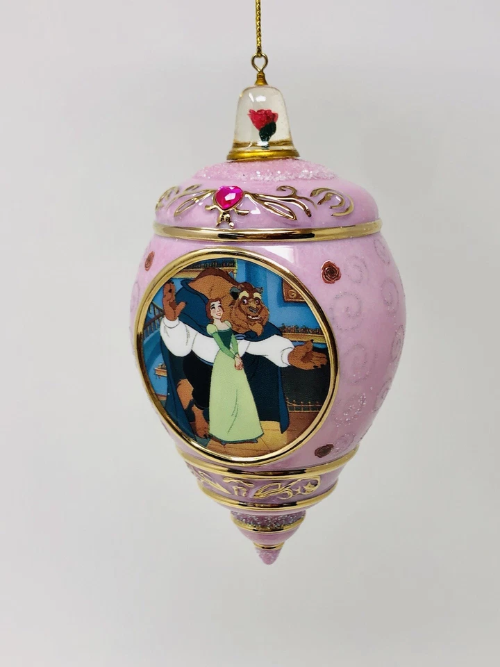 Bradford Ed Disney Princess Heirloom Porcelain Ornaments Set Of 3 - Cinderella - Image 2 of 4