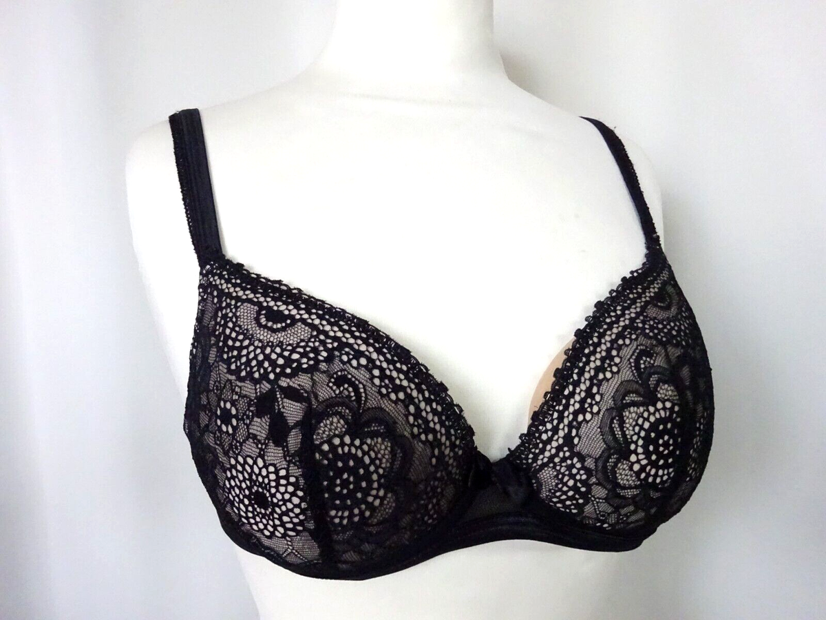 Soutien-gorge Dentelle Avec Armatures Lou 'L'Inattendue' - Taille 90D (équiv. 75D EUR), Neuf Avec étiquettes